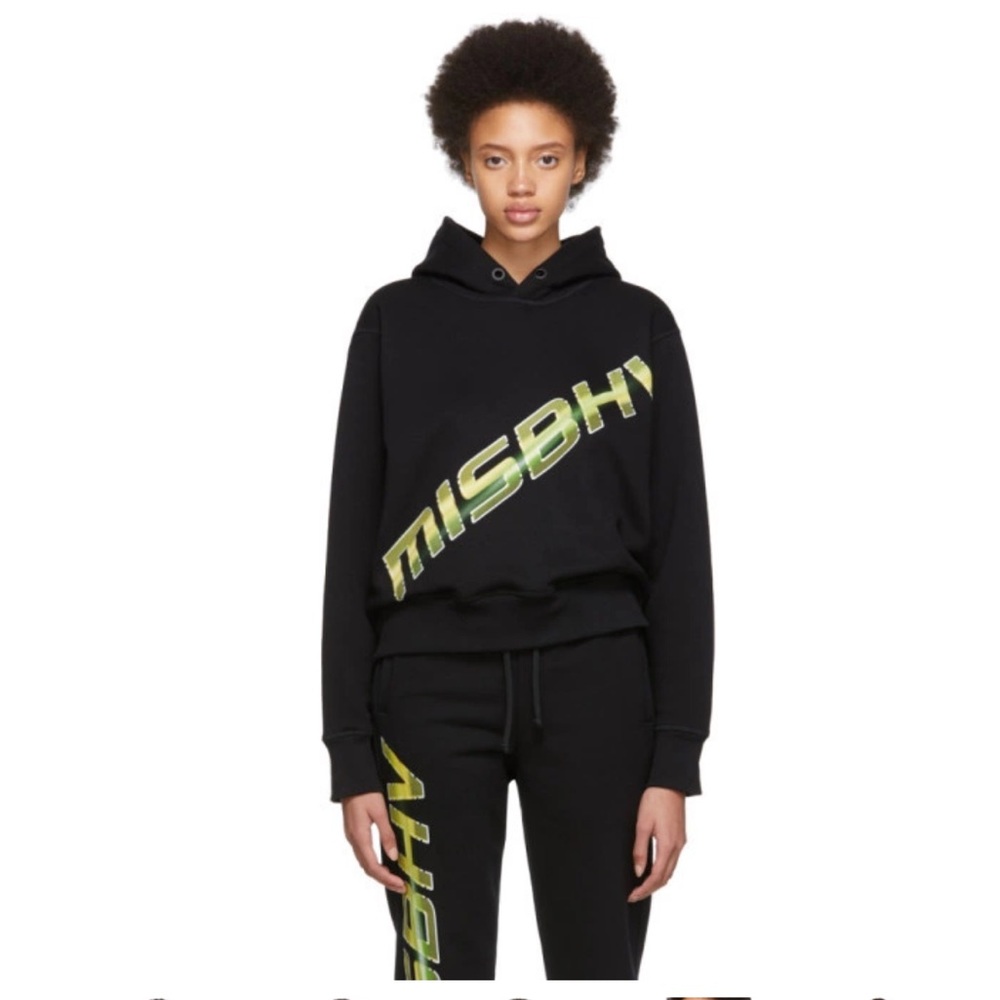 MISBHV Black Space Logo Hoodie - Size XS